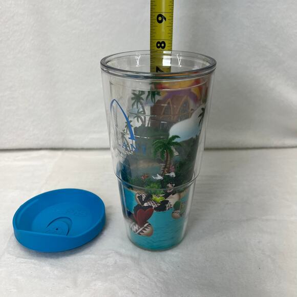 AULANI Disney Resort Spa Hawaii TERVIS Tumbler Dishwasher Safe Made in USA 24oz - Picture 8 of 9